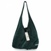 GENȚĂ DIN PIELE shopper bag Vittoria Gotti verde de sticlă V8802